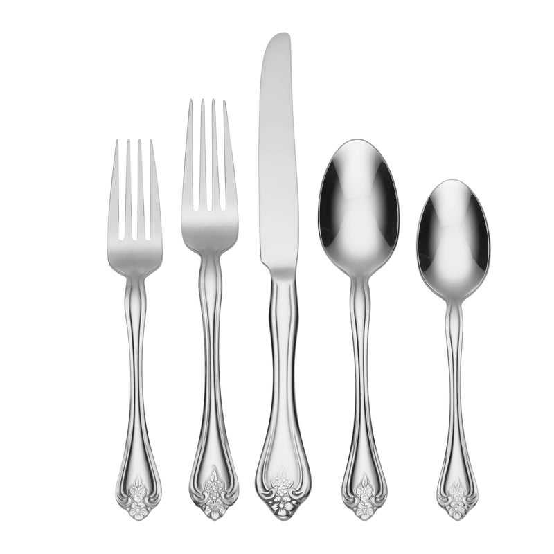 Oneida Boutonniere Flatware 20 Piece Silver