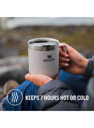 Stanley Classic Legendary Camp Mug 0.35L / 12 OZ Ash â€“ Vacuum insulated Tumbler | Stainless steel camp mug | BPA-free thermal cup |Dishwasher safe | Single server brewer compatible - pzsku/Z7ACD7B943D2645DD6FBBZ/45/_/1718114302/860e7c2f-1ac6-4855-9897-c11bfdb28c0d