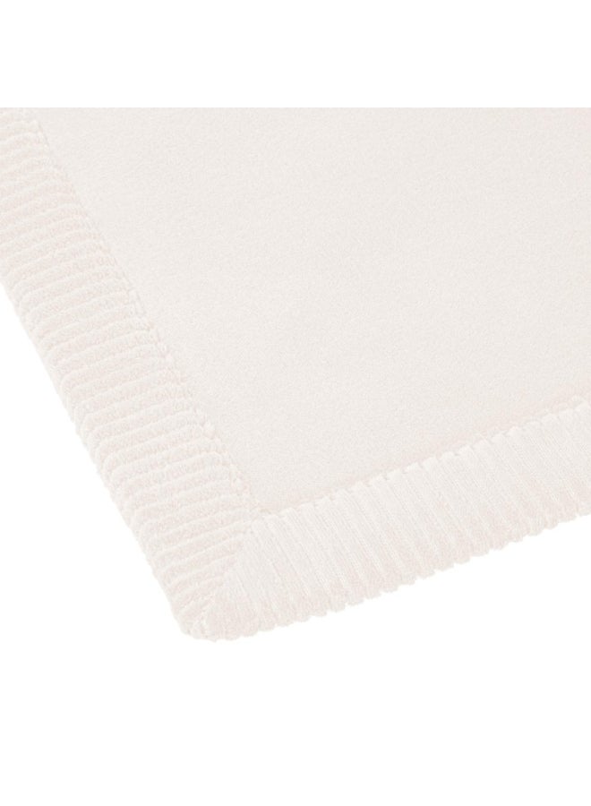 Five Simply Smart Modern Rectangular Bathmat White 50 x 80 cm 174561F - Image 2