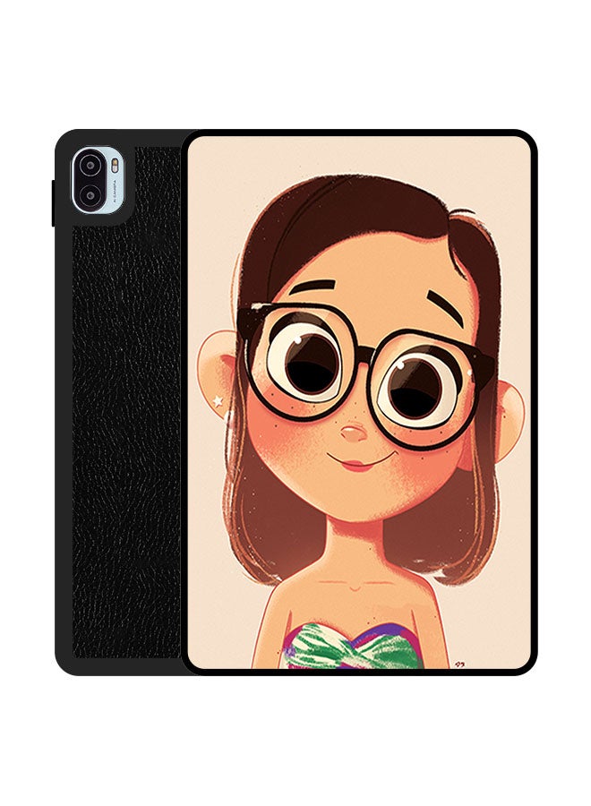 Theodor Protective Flip Case Cover For Xiaomi Pad 5/ Pad 5 Pro Little Girl With Specks - Image 1