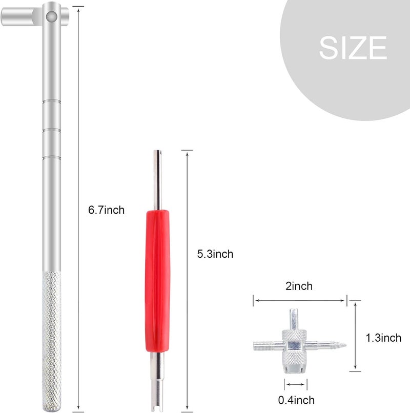 ZHSMS Valve Stem Puller and Tire Valve Tool Kit - Image 3