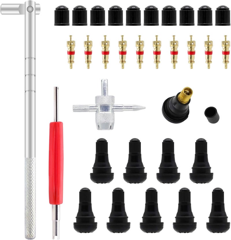 ZHSMS Valve Stem Puller and Tire Valve Tool Kit - Image 1