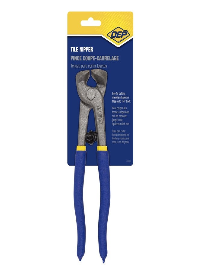 كيو إي بي كماشة بلاط من الفولاذ المقاوم للصدأ من QEP مقاس 8 بوصات للبلاط الذي يصل سمكه إلى 1/4 بوصة - Image 5