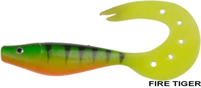 Remixon Sandra 9cm Silicone Bait (25 Pieces) Fire Tiger-Standard