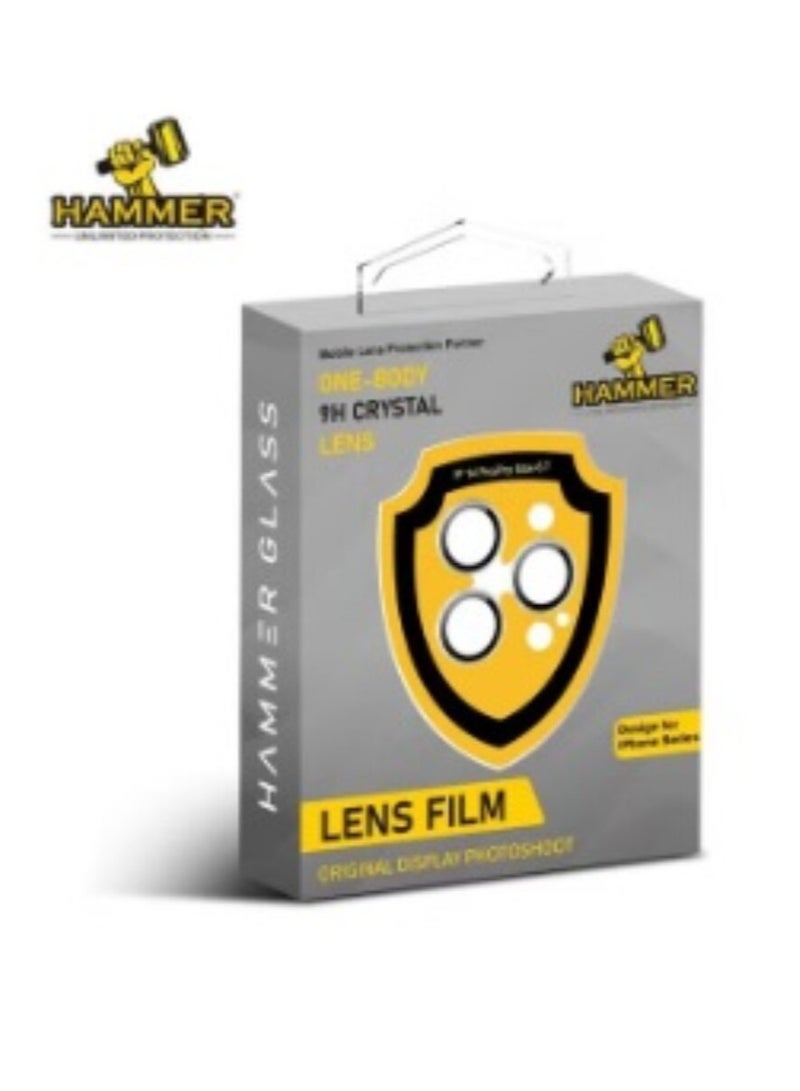 Hammer Ring Camera Protector iPhone 15 Pro Max / 14 Pro Max / 14 Pro Transparent for All Colors - Image 3