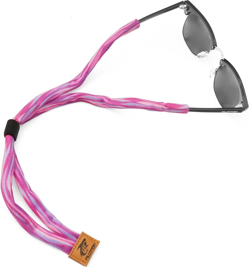 Pilotfish Premium Cotton Eyewear Retainer Sunglass Strap - Multiple Design Options - Soft & Durable Sunglass Holder - Image 1