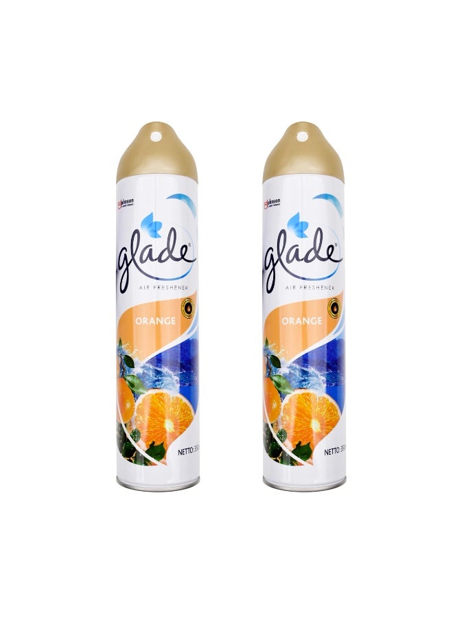 Glade Orange Scented Imported Air Freshener Canister 350ml - Image 2