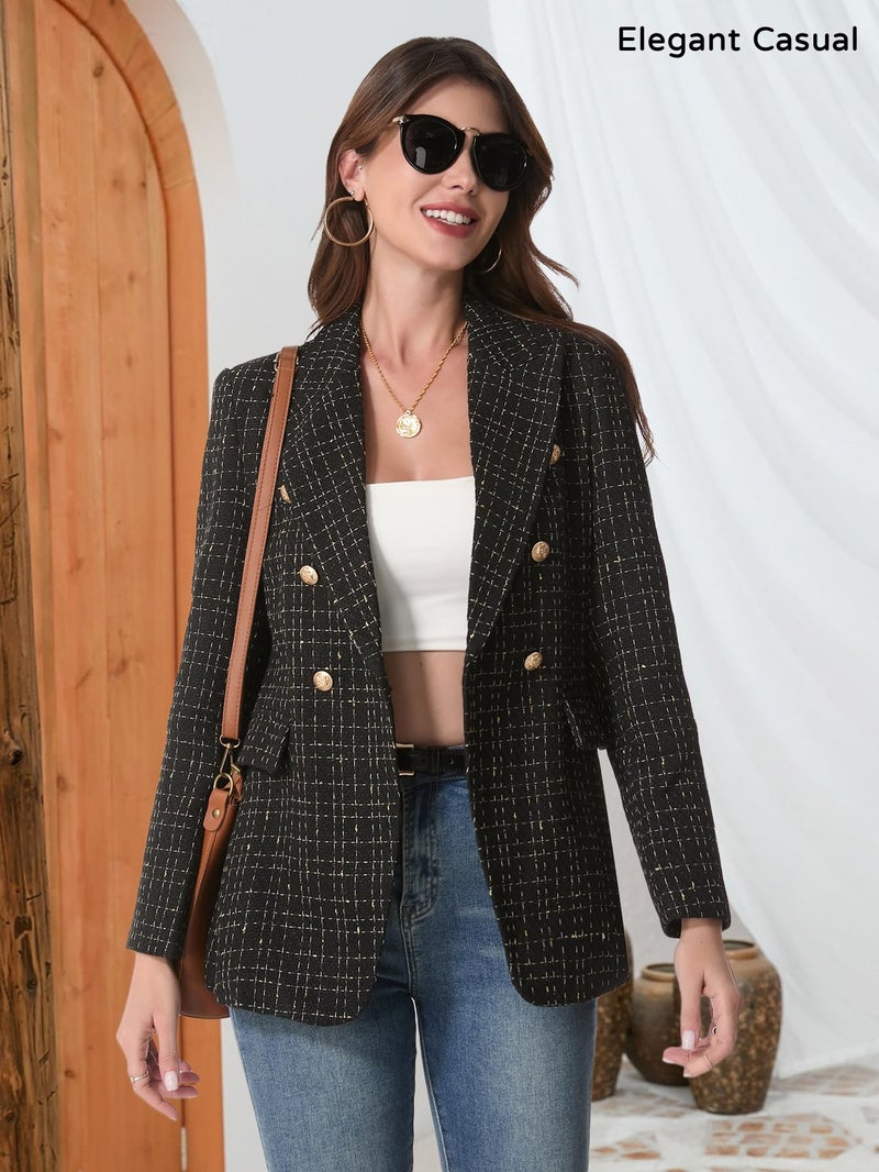 Mina Self Business Casual Outfits for Women 2026 Thanksgiving Work Clothes Office Professional Top Womens Suit Clothing Interview Attire Blazer Jacket Corporate Outfit Women's Suits Blazers Jackets - Image 4