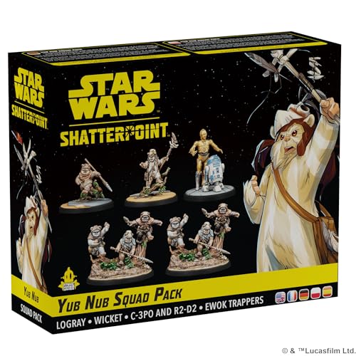 Asmodee Star Wars Shatterpoint Yub Nub SQUAD PACK  Tabletop Miniatures Game Strategy Game for Kids and Adults Ages 14 2 Players 90 Minute Playtime Made by Atomic Mass Games - Image 1