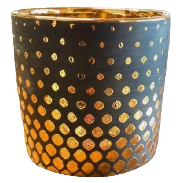 Fox & Fern Premium Ceramic Round Flower Pot (Dia- 5 Inch) for All Kinds of Flower Planters and Green Plants (Home/Indoor and Garden/Outdoor) (GA132-040C) - Image 1