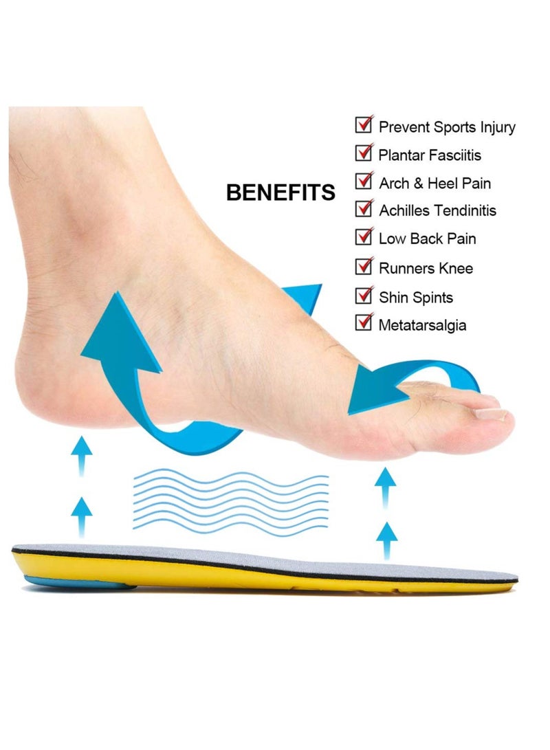 Zikra Men's and Women's Shock Absorbing Sports Insole, Comfortable and Breathable Sports (L) - Image 2