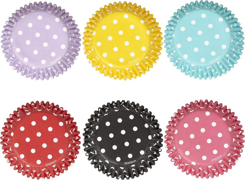 Wilton Standard Cupcake Liner Baking Cups 300 Count Polka Dots - Image 3