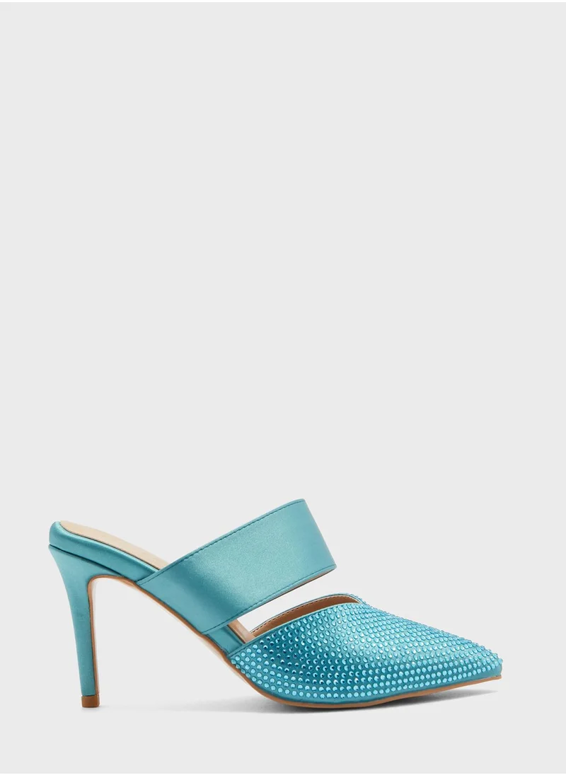 Khizana Diamante Slip On Pump