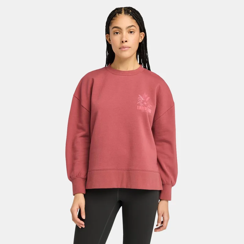 Timberland Women's Brushed Graphic Sweatshirt