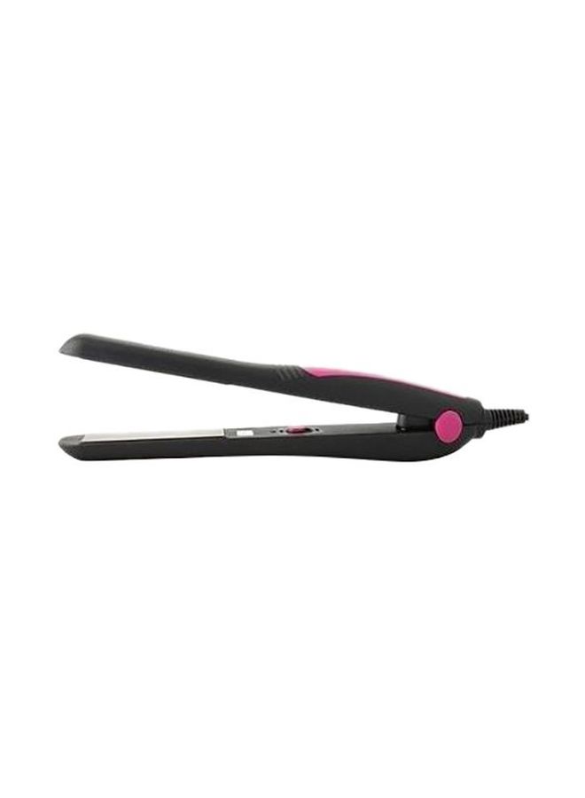 Kemei KM-328 Hair Straightener Black/Pink - Image 2