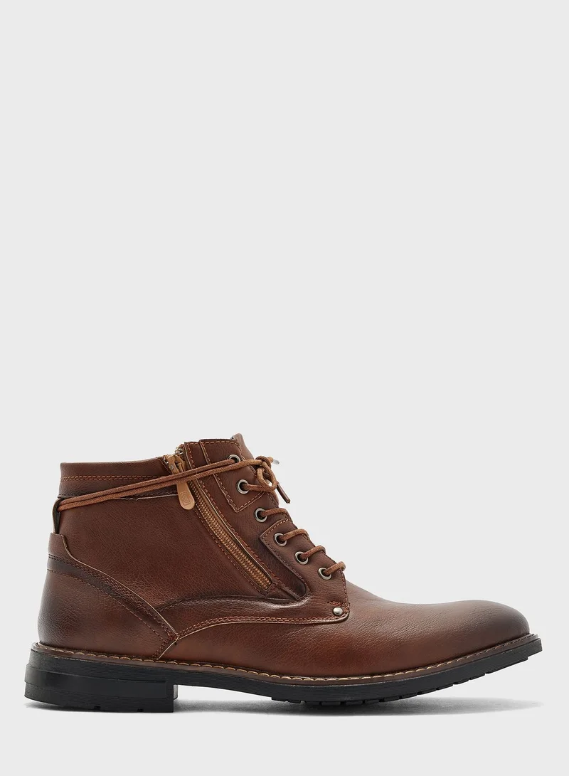 Robert Wood Formal Laced Boots