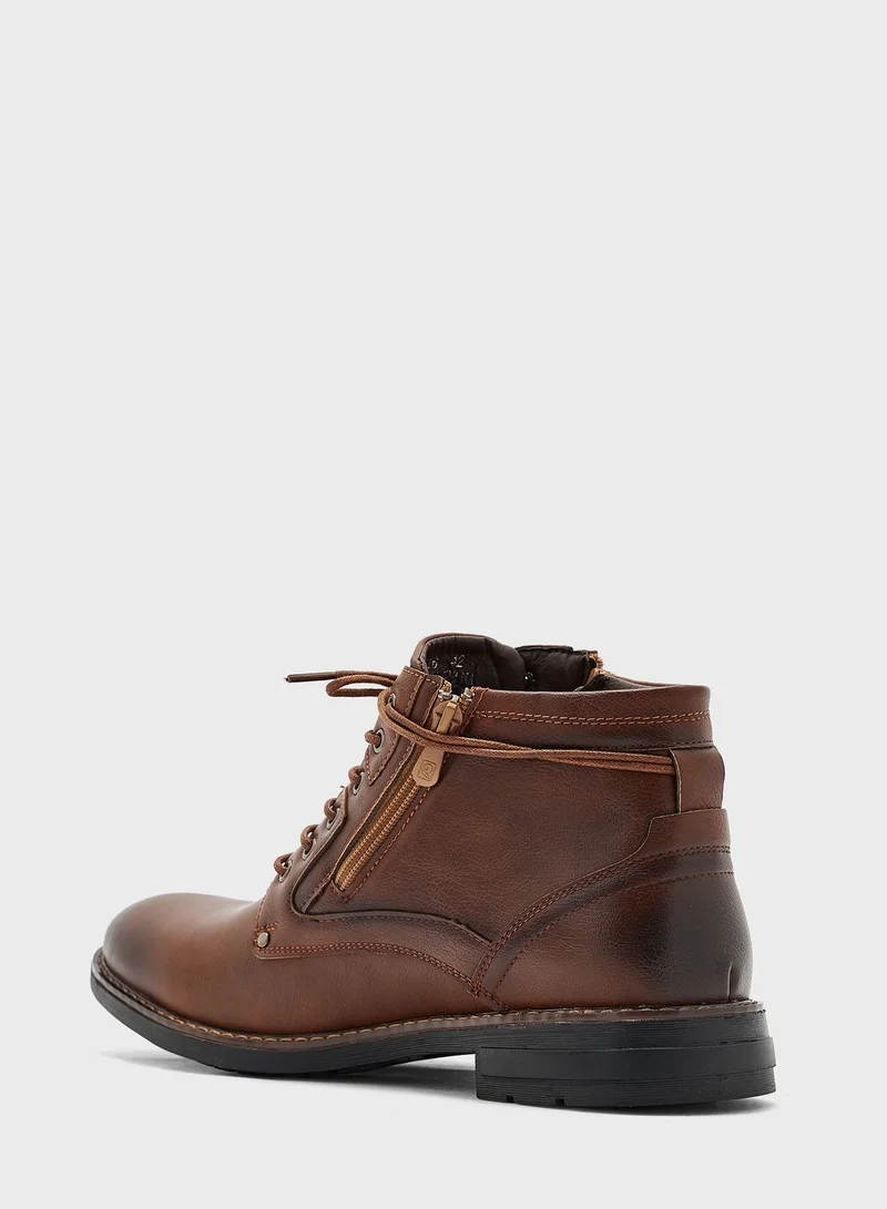 Robert Wood Formal Laced Boots