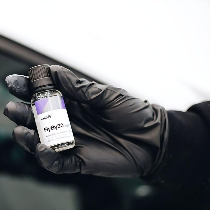 CarPro FlyBy30 Glass Sealant: Professional Windshield, Window & Glass Coating - Rain Shower Water Repellent & Car Glass Treatment - 20mL - Image 2