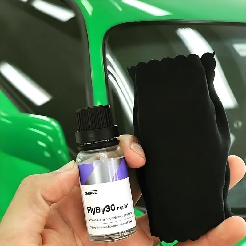 CarPro FlyBy30 Glass Sealant: Professional Windshield, Window & Glass Coating - Rain Shower Water Repellent & Car Glass Treatment - 20mL - Image 4