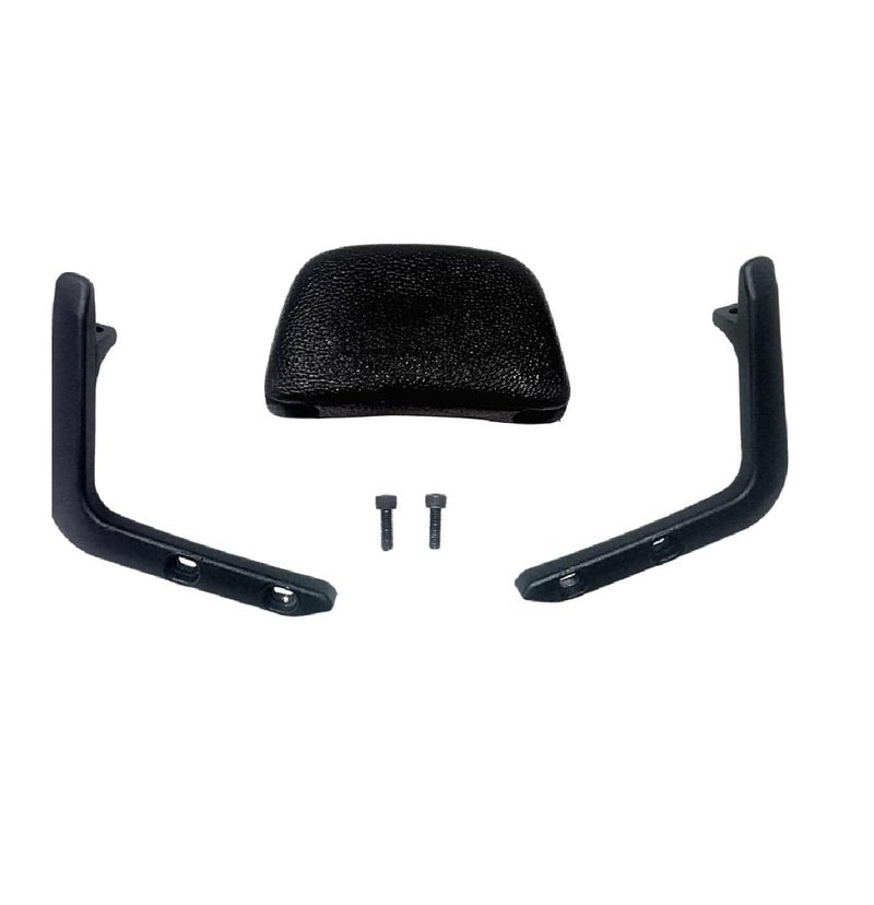 Gate 7 Pillion Rider Backrest for RE Bullet Reborn Classic 350 with Black Cushion Back Support Pad (for New Models ONLY 2022,2023,2024) - Image 3