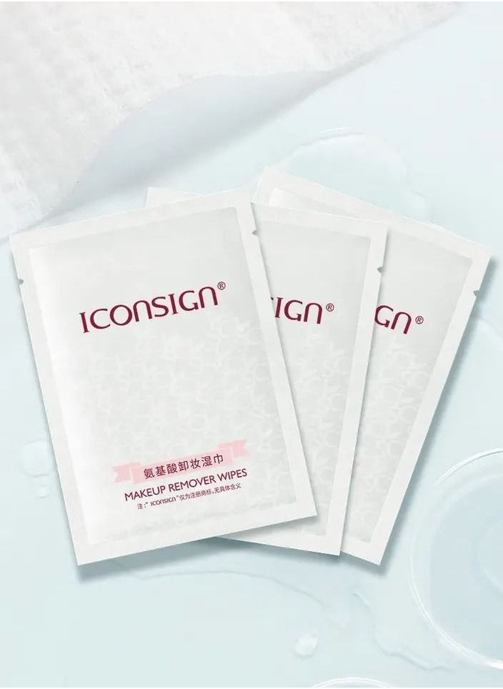 ICONSIGN - Iconsign Plus Size Deep Cleaning Cotton Non Woven Fabric Makeup Remover Pads and Wipes 30 Pieces box - Image 1