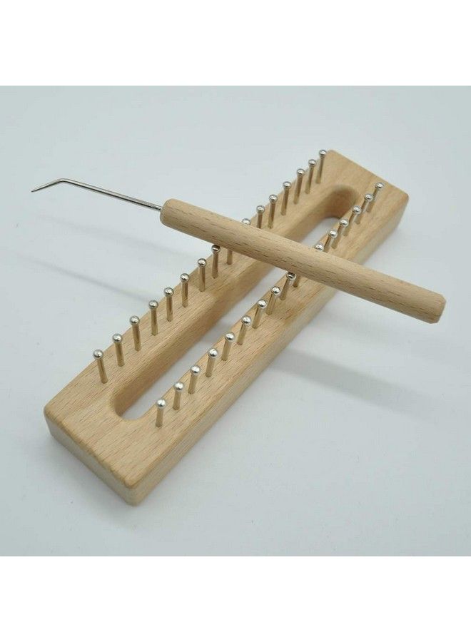 EXCEART Diy Craft Tool Wooden Scarf Knitting Loom Set Beech Handmade Block Weaving Loom Sweater Shawl Knitting Weaving Tool For Sewing Accessories Scarf Weaving Loom - Image 3