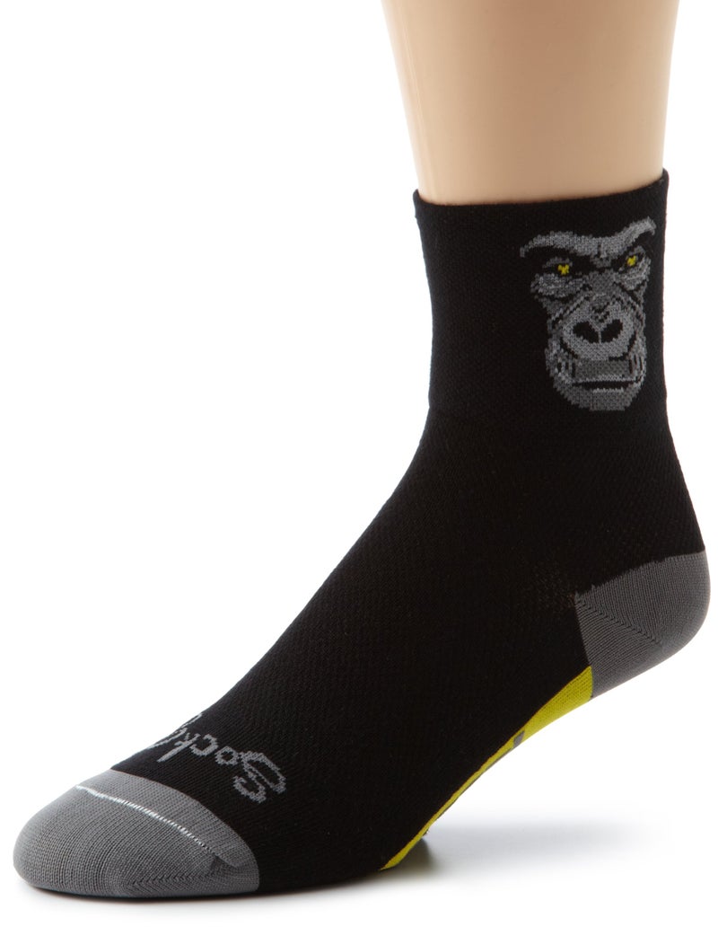 SockGuy, Men's Classic Socks - Small/Medium, Silverback - Image 3