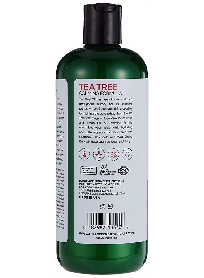 Mill Creek Tea Tree Shampoo (Natural & Organic) - 16 fl.oz./ 473 ml - Image 2