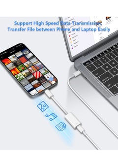 Generic USB C to Lightning Charge Adapter for iPhone 15, USB C Male to Lightning Female 60W PD Fast Charge u0026Data Transfer Converter Fit with iPhone 15 Pro/15 Pro Max,iPad Pro Air, Galaxy, Pixel(Not for  - Image 3
