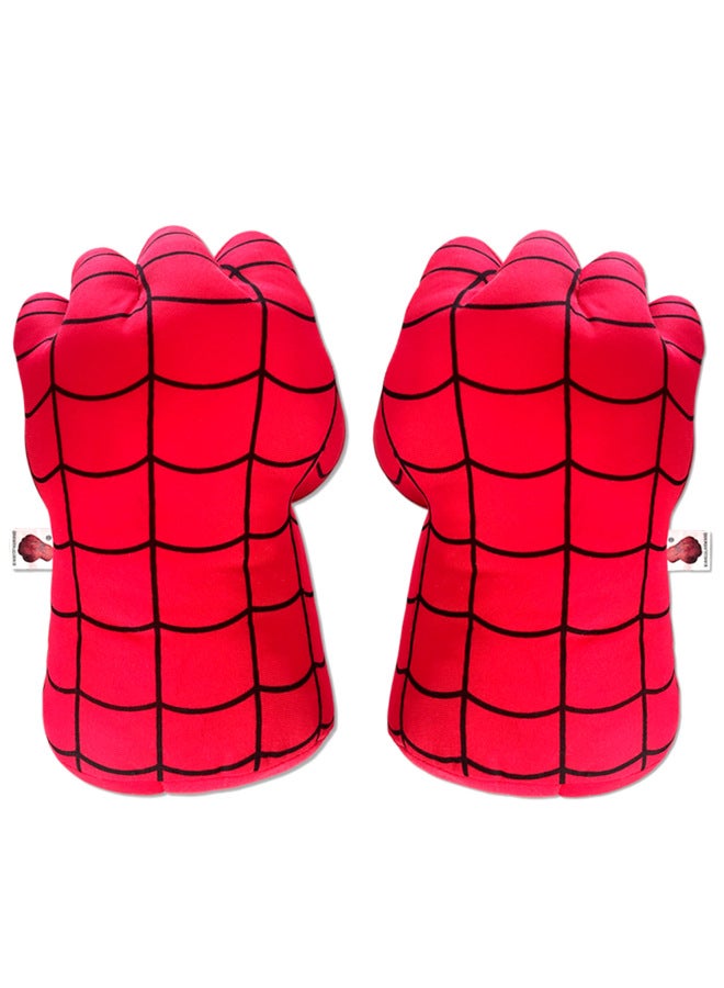 Boxing Gloves Green Fist Zong Ba Boxer Spider Fist Great Xia Fist Zong Ke Gloves Toy Outlet-Color:No Spider Red Fist-Height:Buy Even Pairs (single Price)  - Image 1