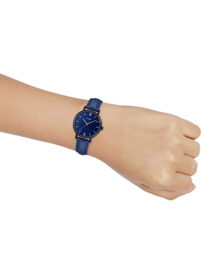 كاسيو Leather Analog Watch LTP-VT02BL-2AUDF - Image 2