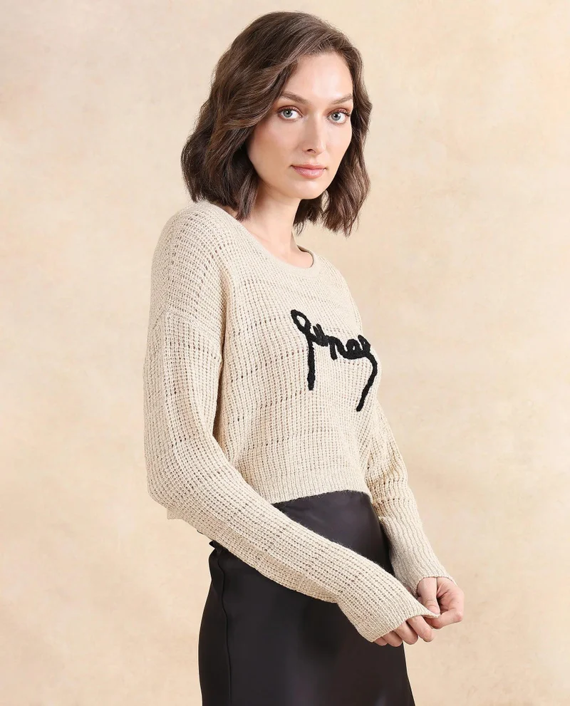 Rareism Women's Relaxed Fit Plain Top