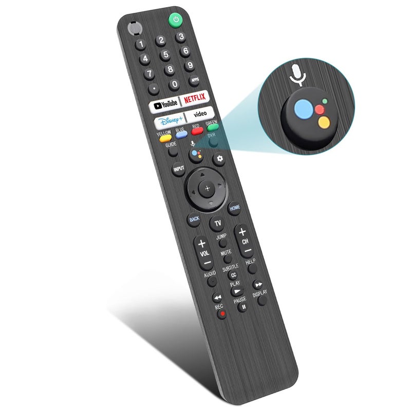 Nettech Replacement for Sony TV Remote, for All 2019-2025 Sony Remote Control for Bravia Smart TV with Voice Control. for Bravia XR/XBR/KD/K Series Google/Android TVs. 1-Year Warranty. - Image 1
