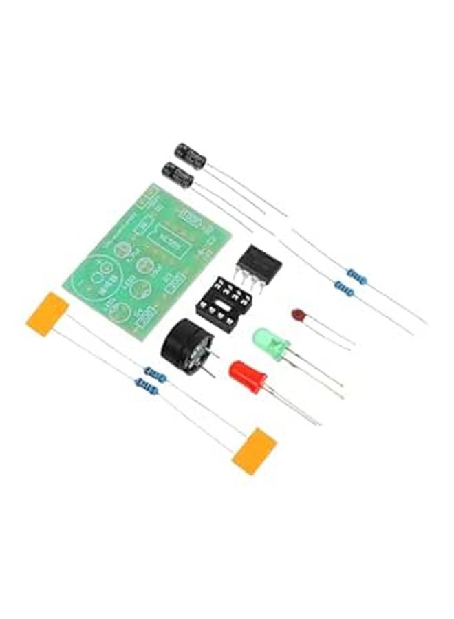 3pcs Astable Multivibrator Soldering Kit Dual LED Flasher Circuit for DIY Electronics Learning - Image 1
