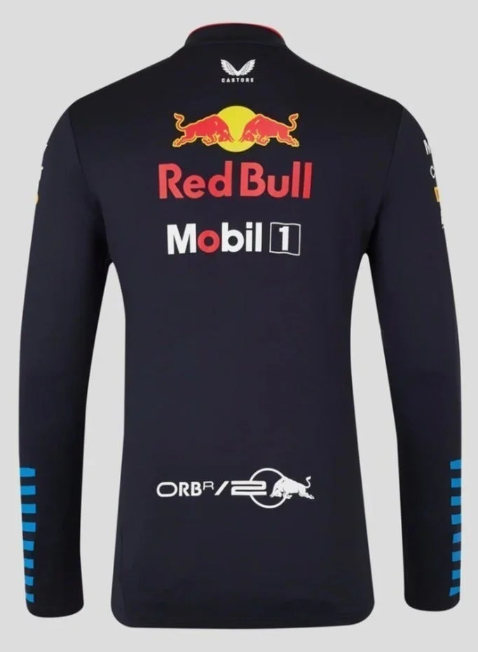 Red Bull  Red Bull Racing Unisex Official Teamline 1/4 Zip Midlayer  | Best Price UAE