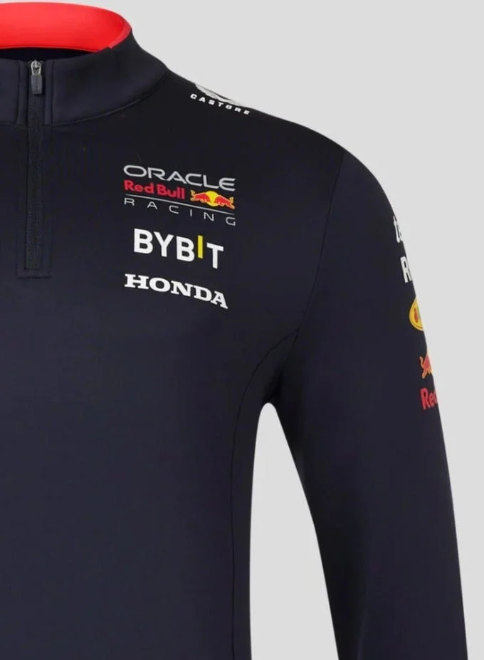 Red Bull  Red Bull Racing Unisex Official Teamline 1/4 Zip Midlayer  | Best Price UAE