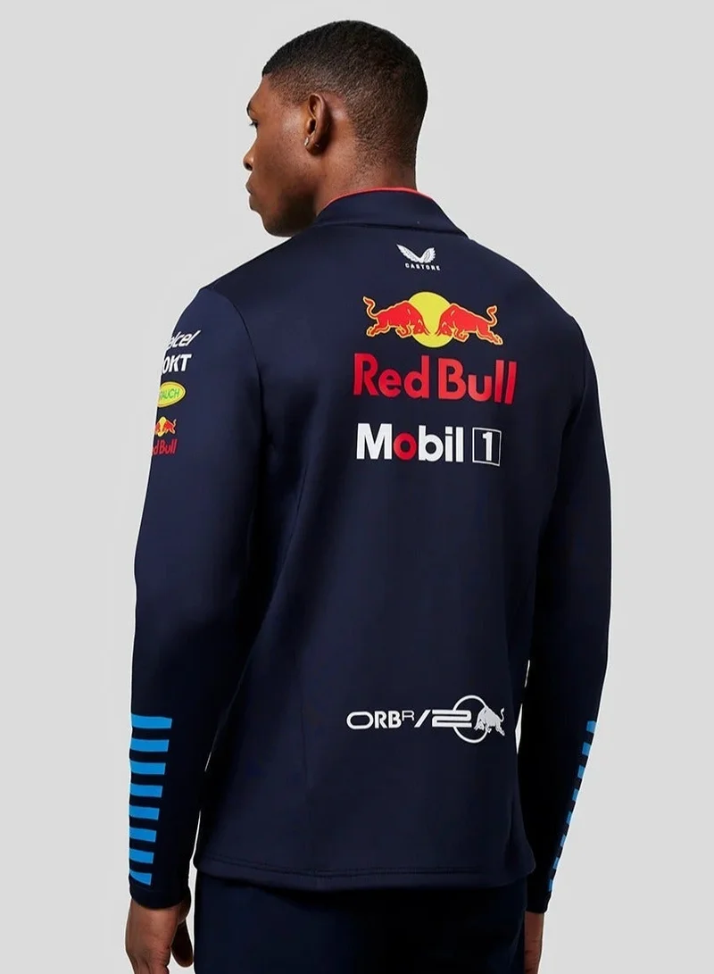 Red Bull  Red Bull Racing Unisex Official Teamline 1/4 Zip Midlayer  | Best Price UAE