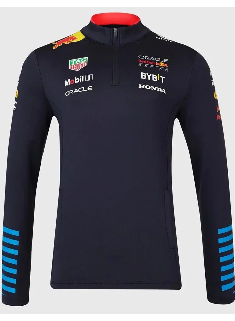 Red Bull  Red Bull Racing Unisex Official Teamline 1/4 Zip Midlayer  | Best Price UAE