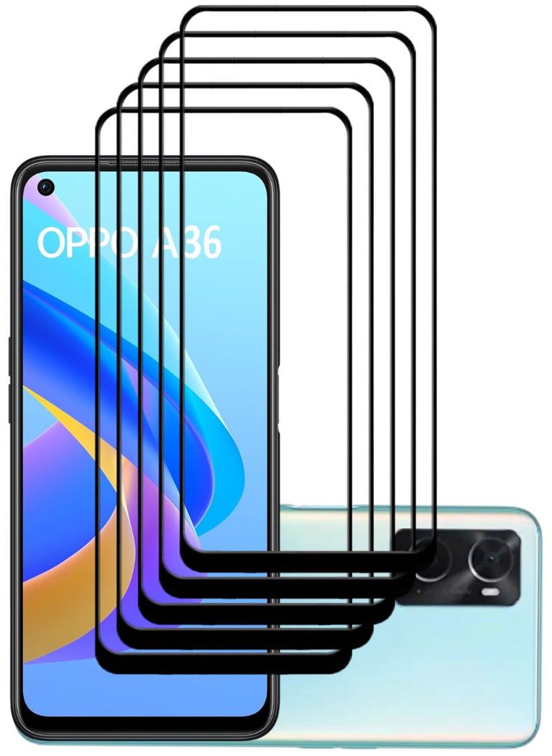 أكاليكس 5 قطع، حماية شاشة،  لهاتف اوبو  A36، جودة ممتازة. - Image 1