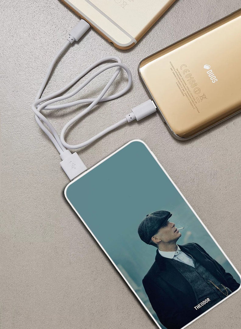 Theodor 10,000 mAh Super Fast Charging Ultra Compact Power Bank with Quick Charge & Power Delivery, Portable Charger For iPhone and Android Peaky - Image 2