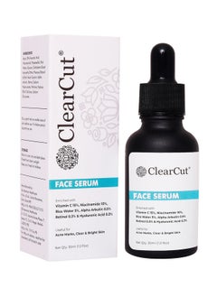 Vitamin C 15% Niacinamide 10% Alpha Arbutin 0.5% Retinol 0.3% Face Serum Dark Spot Removal Rice Water Hyaluronic Acid 30 Ml