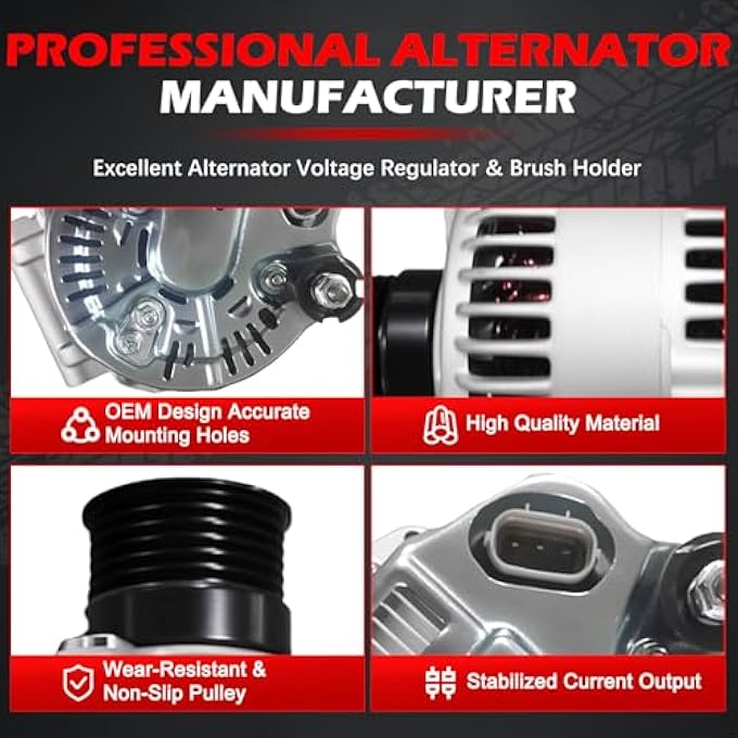 Autodevil 11049 Alternator compatible with for Cooper 2002-2008 Replace OE 12317515030, AL9434X, YLE102340, 1022112230, 1022112231, 1022112232, 1022112233, 2100524 - Image 5