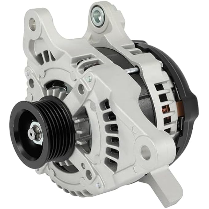 ASAPE 11241 High Output Replacement New Alternator Fit for 2007-2010 for Jeep Commander 5.7L 2007-2010 for Jeep Grand Cherokee 5.7L 2007-2010 for Jeep Grand Cherokee 6.1L - Image 1