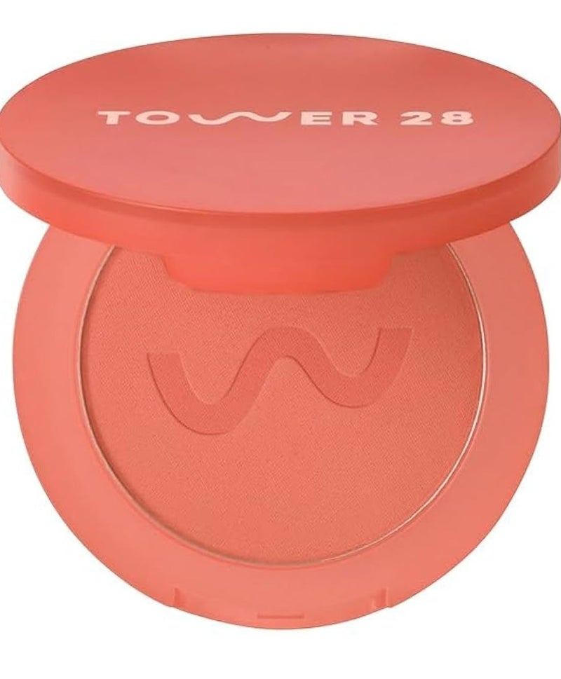 Tower 28 Jet Set Matte Blush Powder - Culver Crush - Image 1