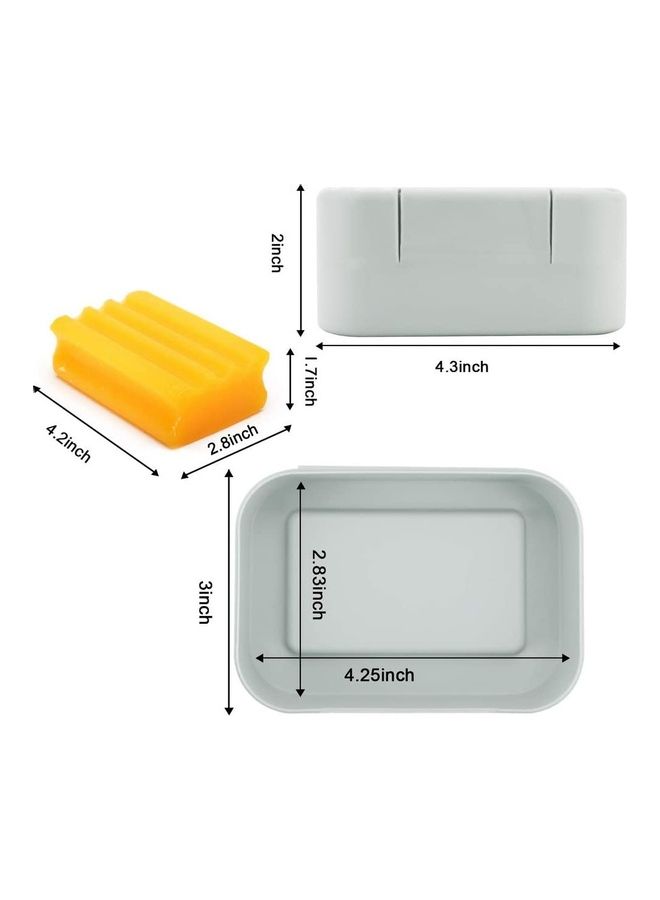 Soap Case Container Grey 4.25inch - Image 5
