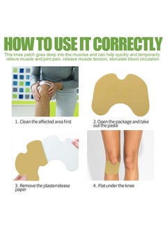 OUHOE Knee Plaster Pain Relief Patch 24 Pcs  - Image 5