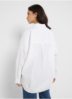 French Connection Cambria Cotton Popover Shirt  - Image 2