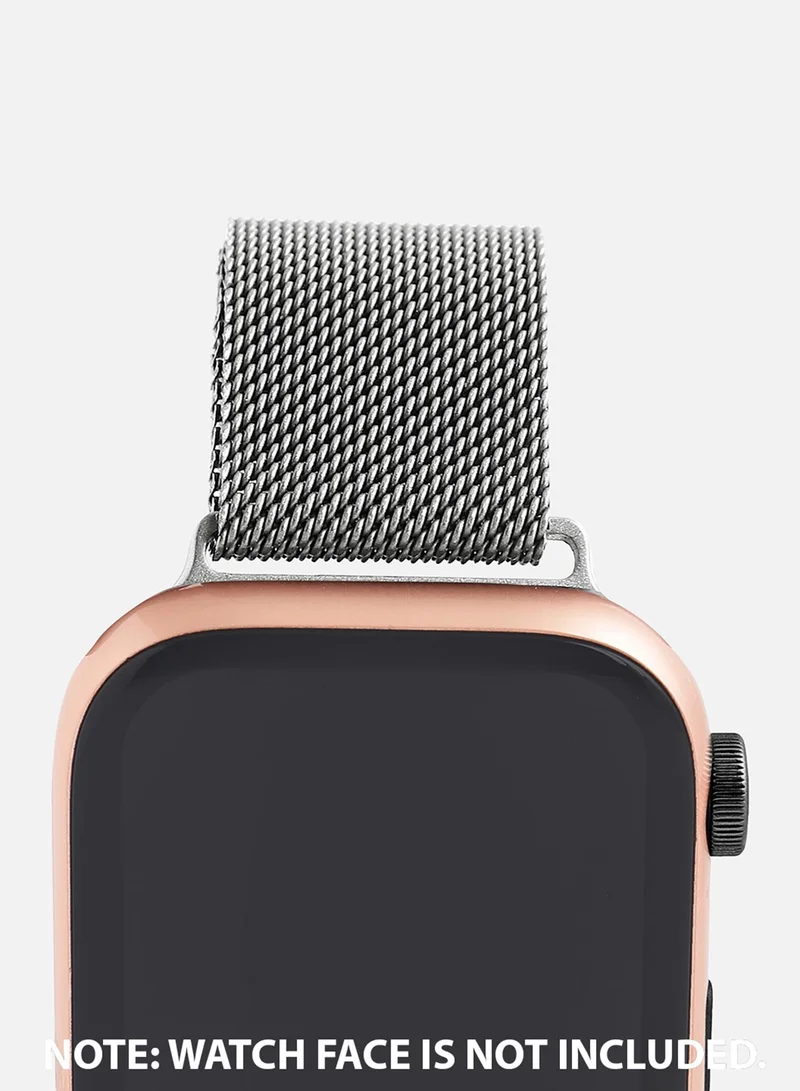Haute Sauce Solid Casual Mesh Strap Alloy Apple Watch Strap | 42mm/44mm/45mm