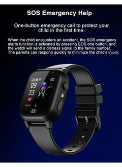 Arabest Children's Smartwatch,Locator,Large Screen Sports Watch,Silicone,Suitable as a Gift for Children(Blue)  - Image 2