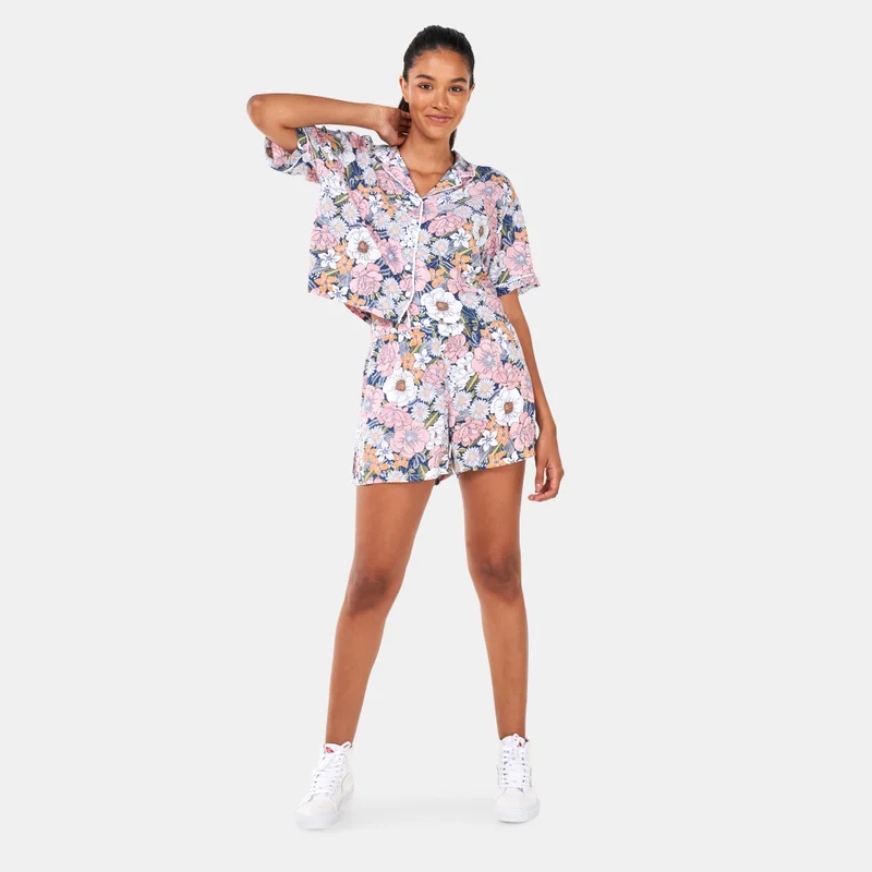 VANS Women's Retro Floral Woven Shirt